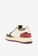 Autry Action Leather Sneakers Beige AVLMLB_01