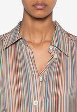 Paul Smith Striped Long-Sleeved Shirt  Multicolor W1R358BN11047_92