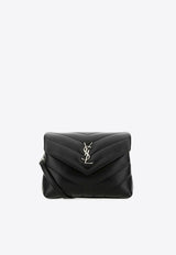 Saint Laurent Loulou Toy Quilted Leather Crossbody Bag Black 678401DV706_1000