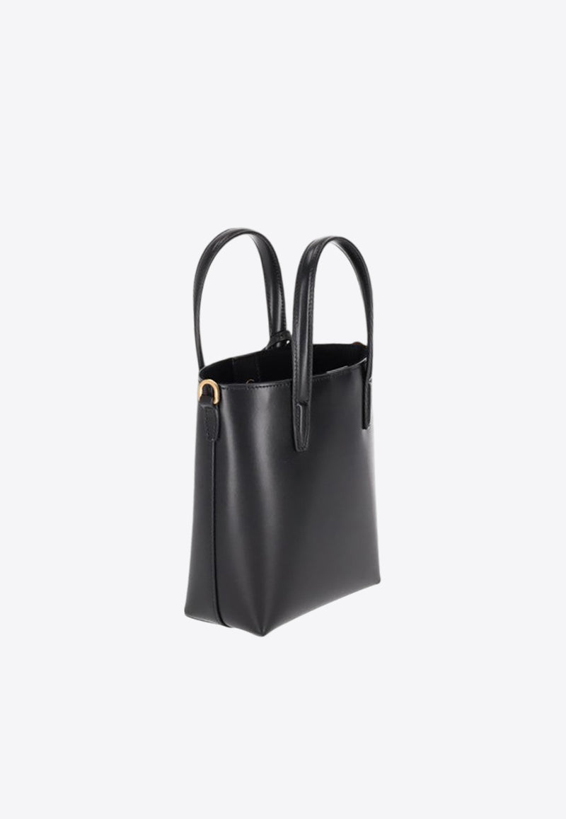 Saint Laurent Mini Toy Calf Leather Tote Bag Black 773995AADDI_1000