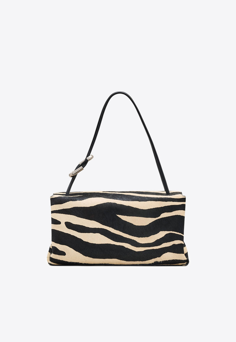 Marc Jacobs The Large Zebra Haircalf Shoulder Bag Monochrome 2F4HSH013H04_005