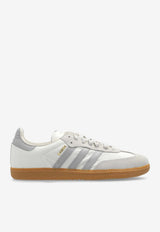 Adidas Originals Samba OG Leather Low-Top Sneakers White ID1448 F-OWHITE GRETWO ALUMIN