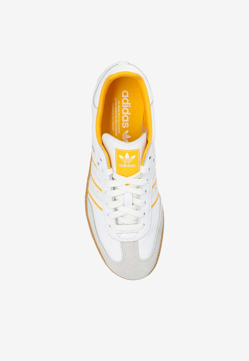 Adidas Originals Samba OG Leather Low-Top Sneakers White ID1479 F-FTWWHT CRYWHT CREYEL