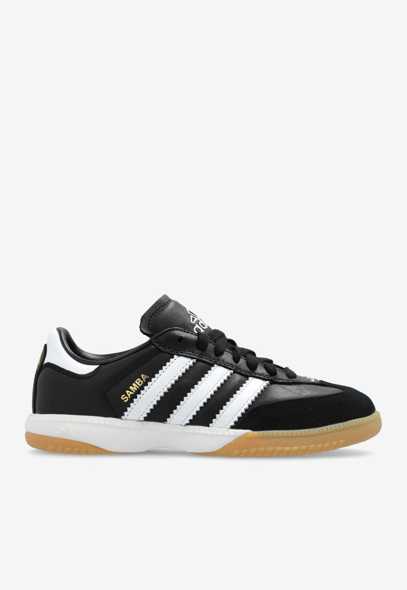 Adidas Originals Samba MN Leather Low-Top Sneakers Black IF1952 M-CBLACK FTWWHT GUM3