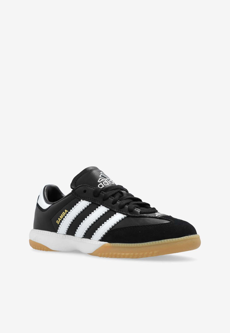 Adidas Originals Samba MN Leather Low-Top Sneakers Black IF1952 F-CBLACK FTWWHT GUM3