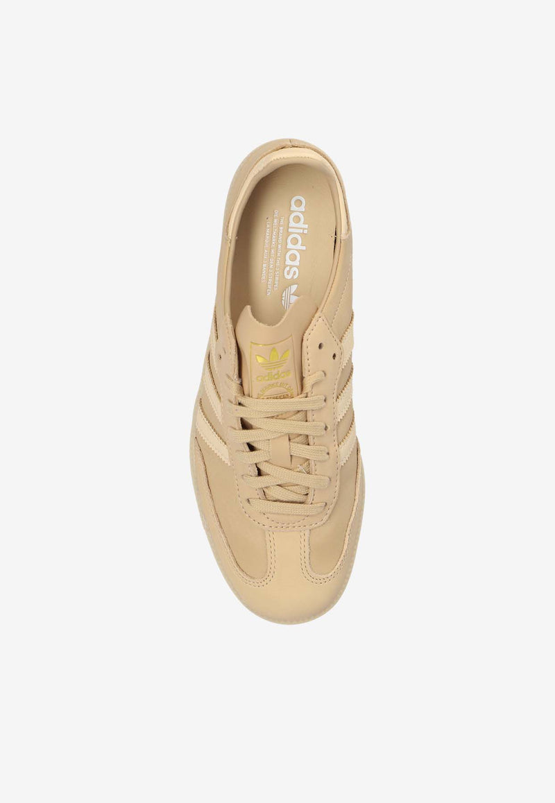 Adidas Originals Samba Decon Low-Top Sneakers Beige IH5382 M-MAGBEI SANSTR GOLDMT