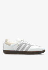 Adidas Originals Samba OG Leather Low-Top Sneakers White IH4880 M-CWHITE GRETWO CREWHT