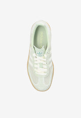 Adidas Originals Sambae Suede Low-Top Sneakers Green JI3881 0-LINGRN OWHITE CRYJAD