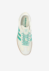 Adidas Originals Samba OG Leather Low-Top Sneakers White JI3906 0-OWHITE COUGRN HAZGRN