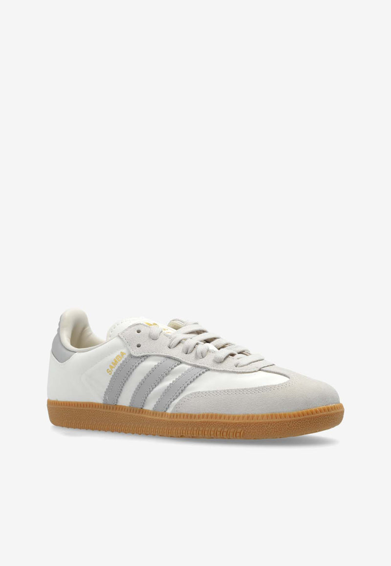 Adidas Originals Samba OG Leather Low-Top Sneakers White ID1448 M-OWHITE GRETWO ALUMIN