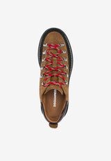 Dsquared2 Suede Lace-Up Shoes Brown LUM00941602132_5092