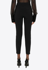 Elisabetta Franchi Tailored Crepe Pants Black PA03646E2_110