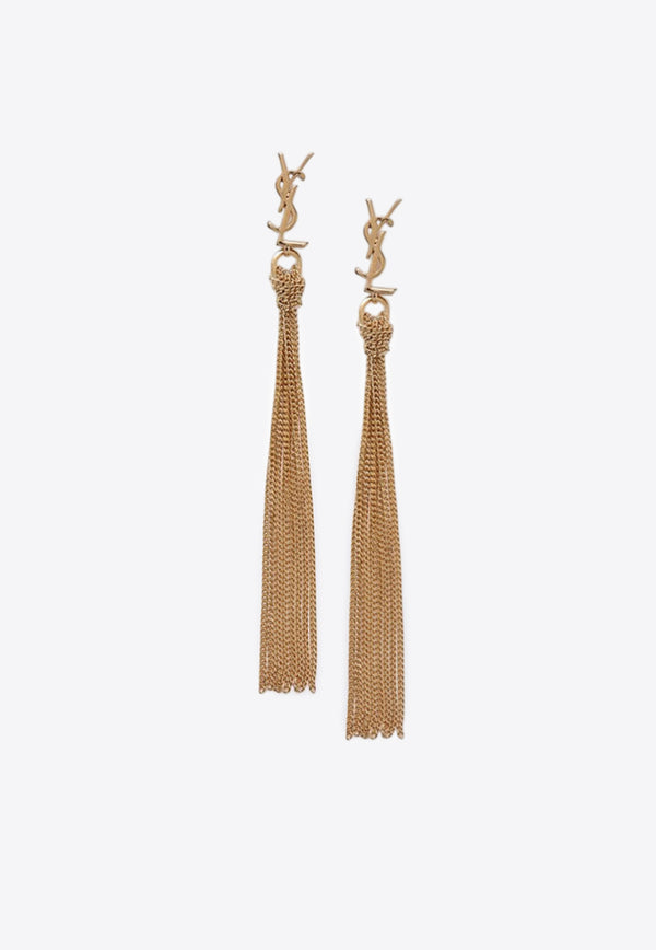Saint Laurent Cassandre Dangling Earrings  Gold 803195Y1500/R_YSL-8030
