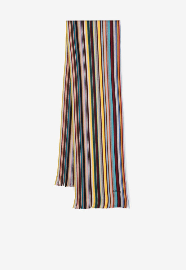 Paul Smith Signature Striped Scarf Multicolor M1A150FL542_92