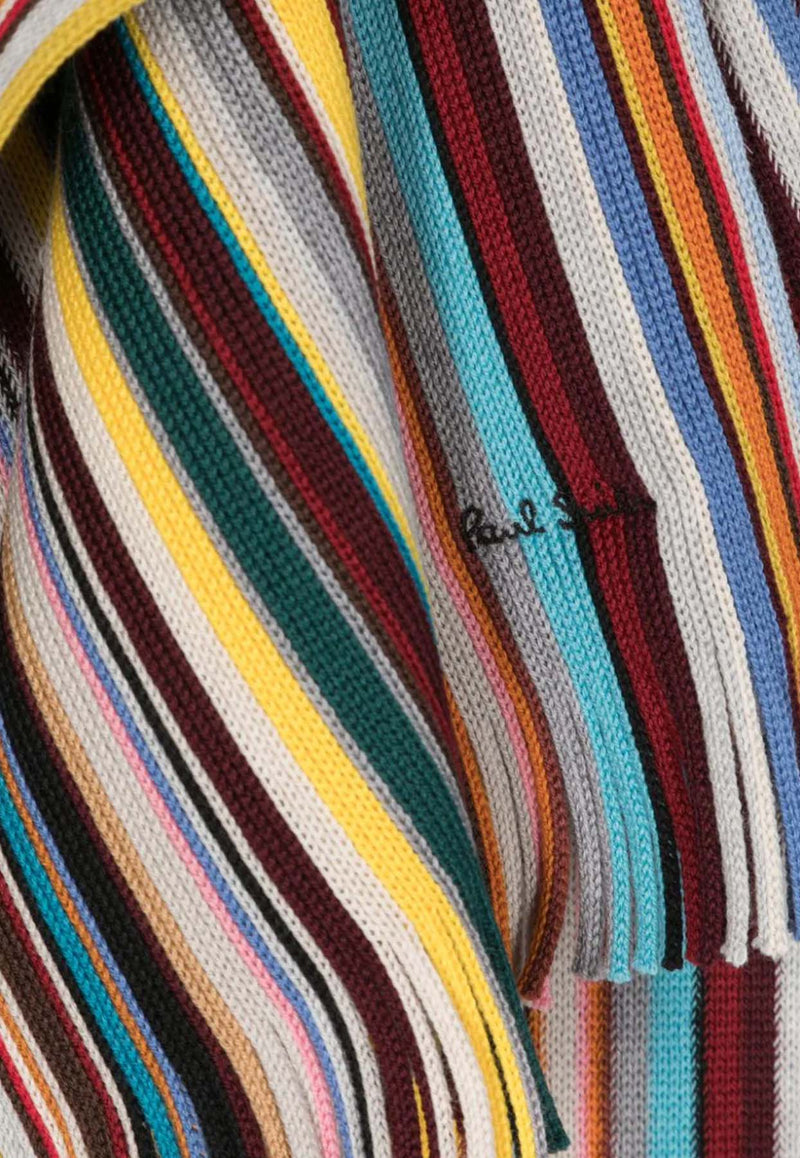 Paul Smith Signature Striped Scarf Multicolor M1A150FL542_92