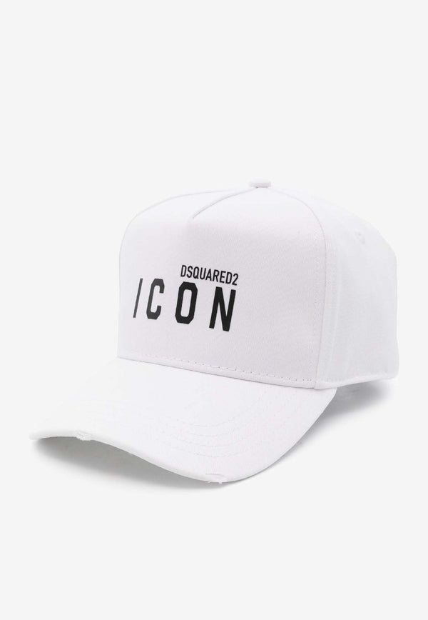 Dsquared2 Icon Baseball Cap  White BCM041305C07995_M072