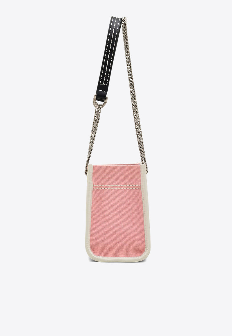 Marc Jacobs The Denim Chain Crossbody Bag  Pink 2F4HCR016H05_669