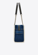 Marc Jacobs The Small Denim Chain Tote Bag  Denim 2F4HTT029H05_473