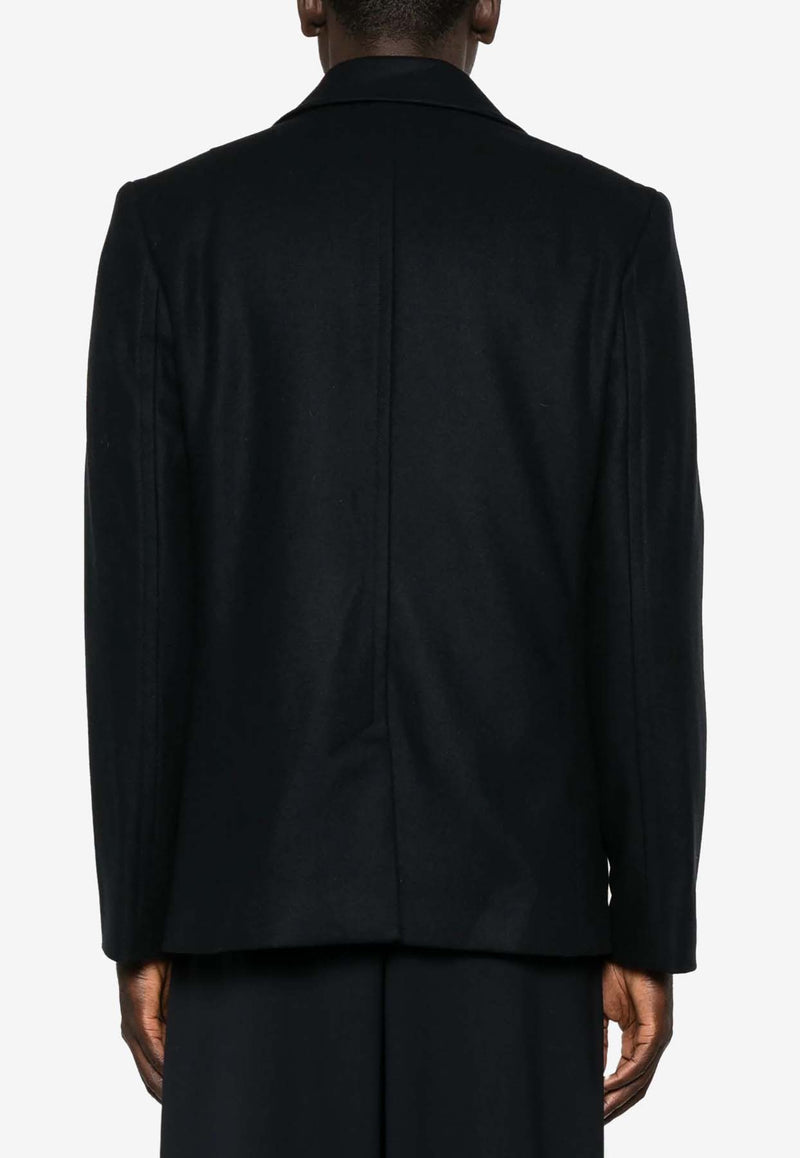 Paul Smith Double-Breasted Peacoat  Navy M2R597TN21059_49