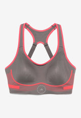 Adidas By Stella McCartney TruePace Sports Bra Gray IW9864_GREY/PINK