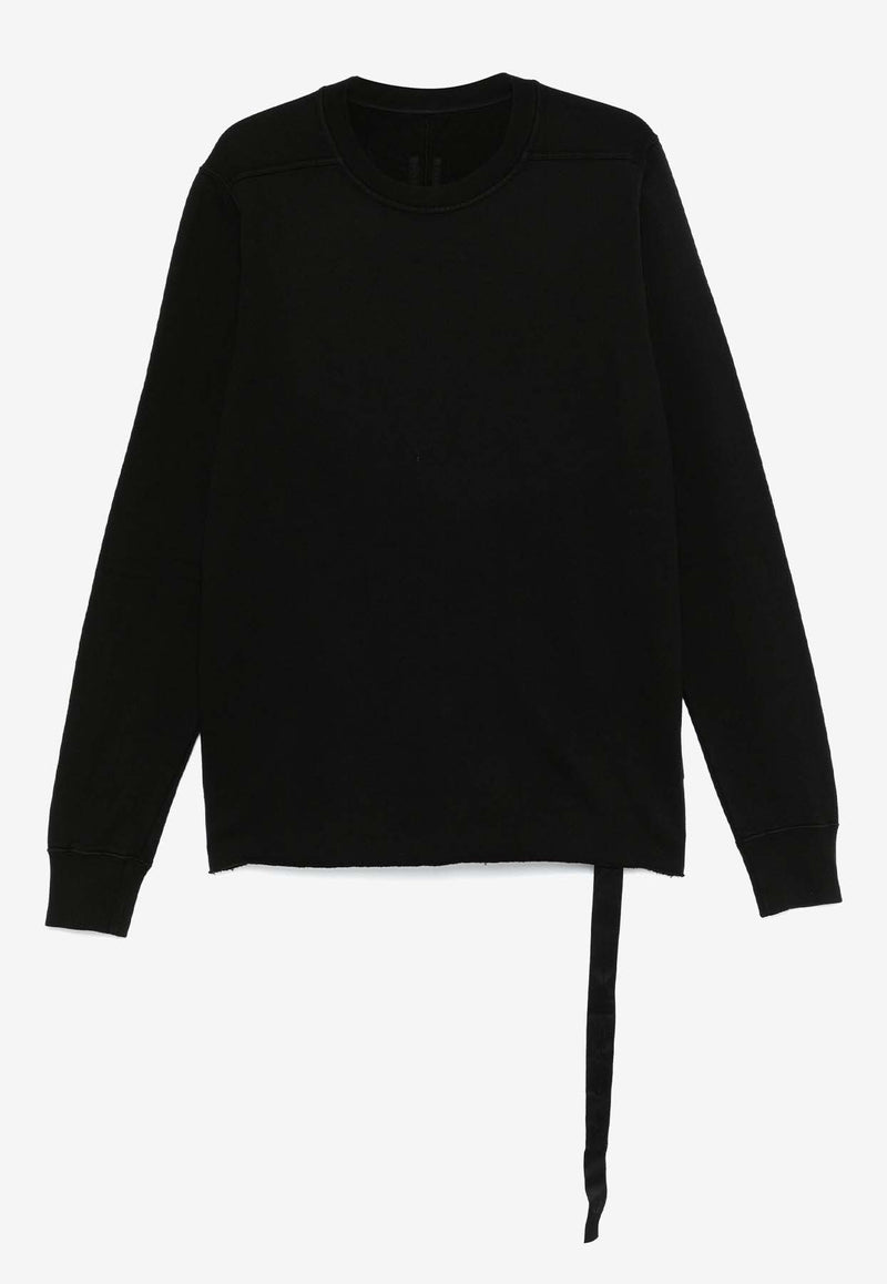 Rick Owens DRKSHDW Basic Crewneck Sweatshirt Black DU02D2279FP_09