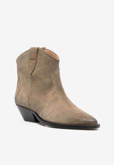 Isabel Marant Dewina 45 Suede Boots Taupe BO0002FAA1A03S_50TA