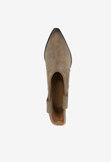 Isabel Marant Dewina 45 Suede Boots Taupe BO0002FAA1A03S_50TA