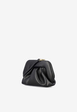 Themoiré Gea Faux Leather Clutch Bag Black TMCOGN_1