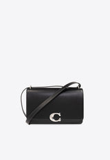 Coach Bandit Calf Leather Crossbody Bag Black CC416 0-LHBLK