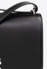 Coach Bandit Calf Leather Crossbody Bag Black CC416 0-LHBLK