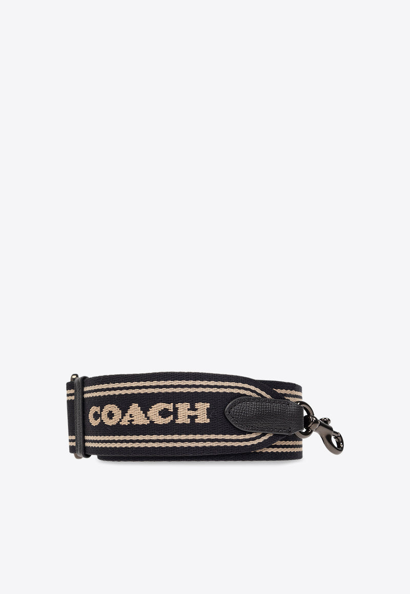 Coach Hobo Bag in Signature Jacquard Canvas Black CJ842 0-BLK