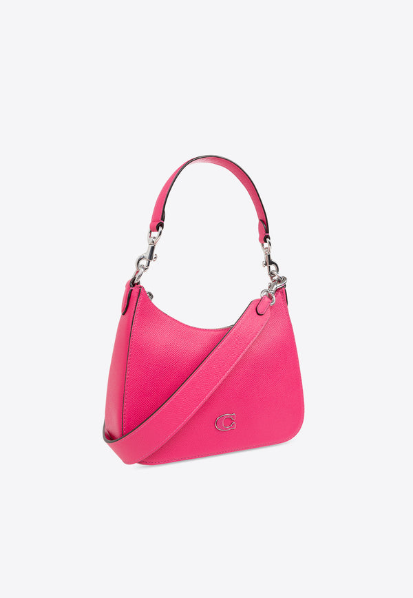 Coach Hobo Bag in Signature Jacquard Canvas Pink CJ842 0-WYE