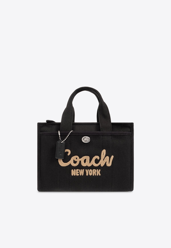 Coach Cargo 26 Canvas Tote Bag Black CP164 0-LHBLK