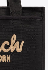 Coach Cargo 26 Canvas Tote Bag Black CP164 0-LHBLK