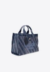 Coach Cargo 26 Canvas Tote Bag Navy CU027 0-LHNGB