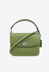 Coach Cassie 19 Leather Shoulder Bag  Green CV437 0-LHX1J