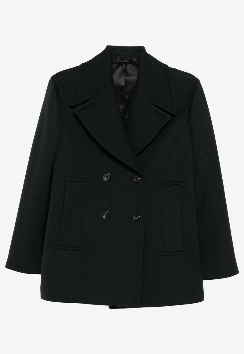 Paul Smith Double-Breasted Wool-Blend Coat Gray W1R272CAN02492_37