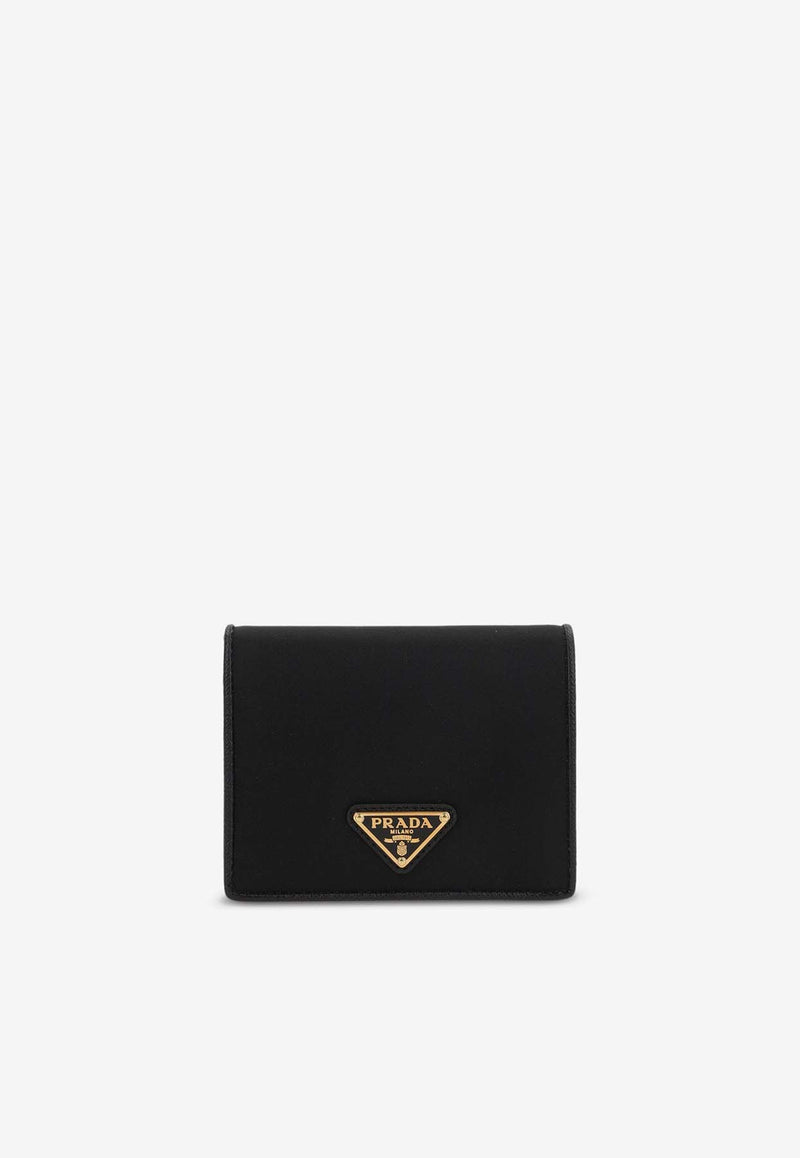 Prada Re-Nylon Triangle Logo Wallet Black 1MV2042DMI_F0002