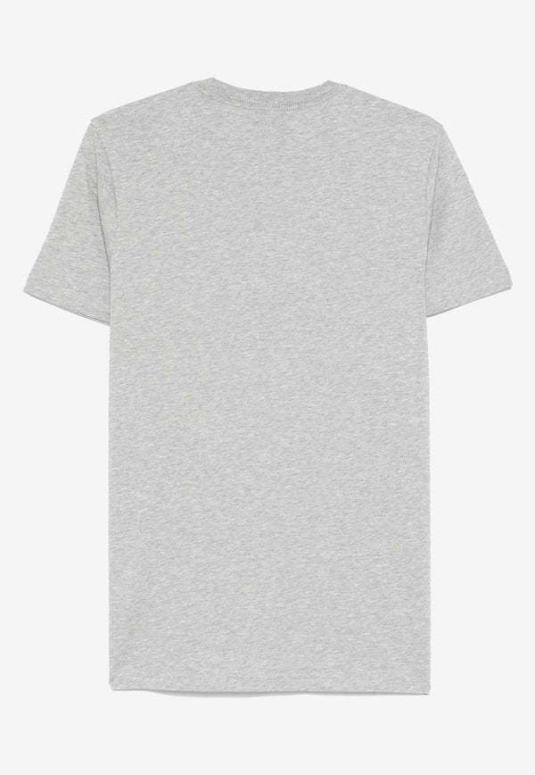 Paul Smith Logo Print Crewneck T-shirt Gray M2R010RNP4808_72