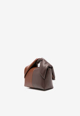 JW Anderson Medium Twister Calf Leather Top Handle Bag Brown HB0539LA0350_076