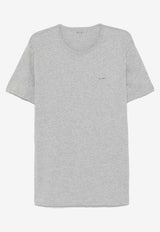 Paul Smith Logo Print  Mélange T-shirt - Set of 3 Gray M1A389M3PK_70