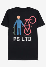 Paul Smith P5 Ltd Bike Printed T-shirt Navy M2R010RNP4809_49