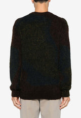 Paul Smith Mohair-Blend Crewneck Sweater Brown M1R923YN02512_73