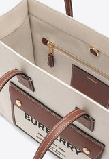 Burberry Small Freya Tote Bag Beige 8044138112818/Q_BURBE-A1395