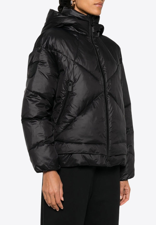 PINKO Igloo Quilted Puffer Jacket Black 103822A1ZS_Z99