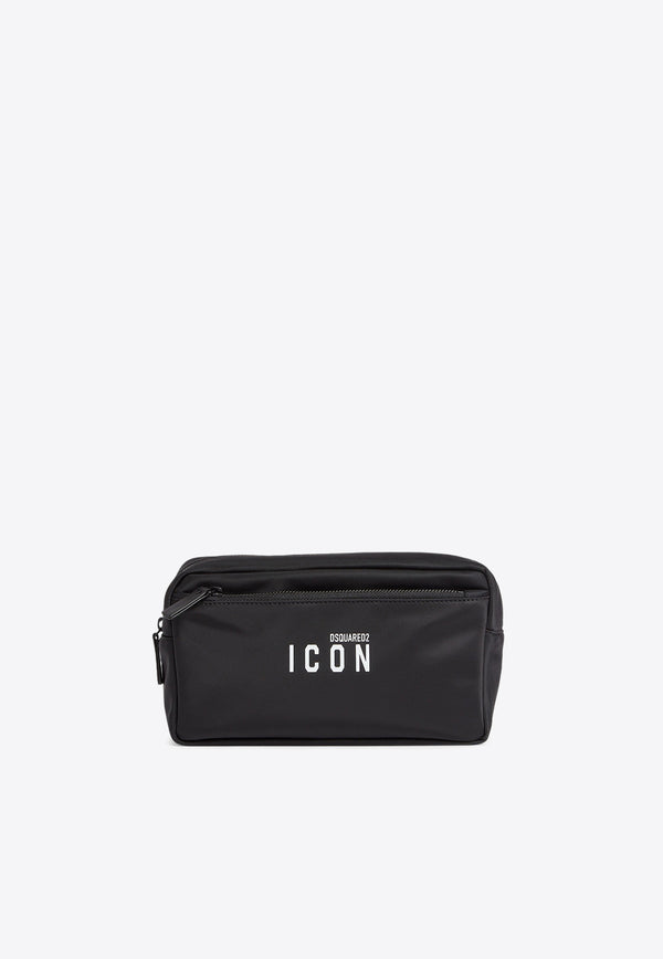 Dsquared2 Icon Nylon Beauty Pouch Black BYM006211703199_M436