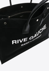 Saint Laurent Large Rive Gauche Tote Bag Black 509415FAAVR_1070