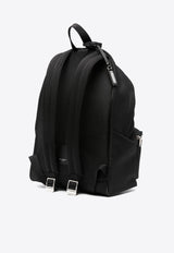 Saint Laurent City Logo Backpack Black 534967GIV3F_1000