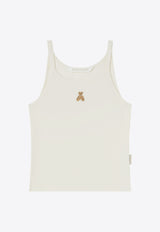 Palm Angels Bear in Mind Tank Top Off-white PWAD070F24JER001_0360