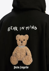 Palm Angels Bear in Mind Zip-Up Hoodie Black PMBE021F24FLE001_1060